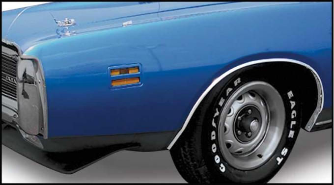 OER 1971-72 Dodge B-Body Wheel Opening Molding Set MN1483