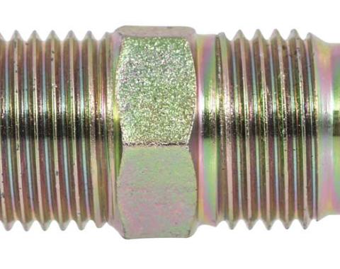 OER 1960-77 GM, Chrysler, Dodge, Plymouth, Power Steering Fitting, with Saginaw PS Pump, Cad Plated, Various Models 1253580