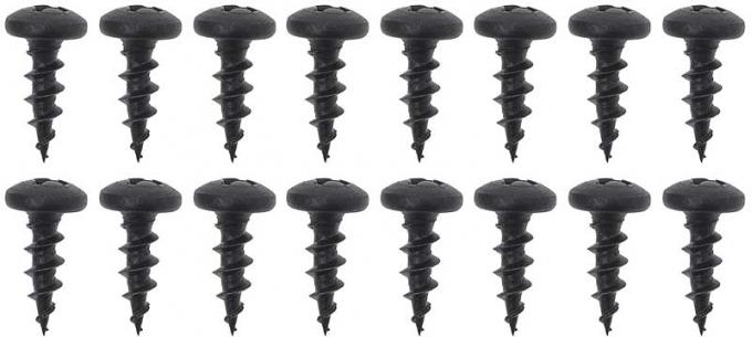 OER 1970-74 Mopar E-Body - Door Jamb Seal Screw Set - 16 Pieces MP41262