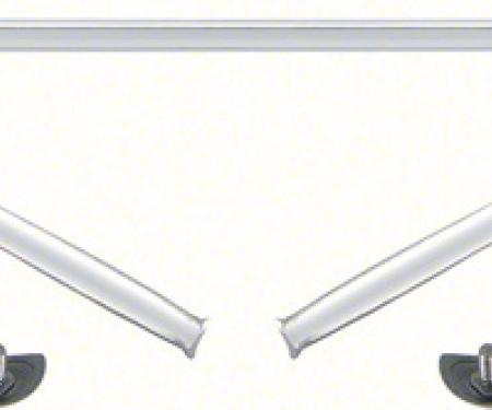 OER 1970 Dodge Challenger Trunk Lid Molding Set *K2425