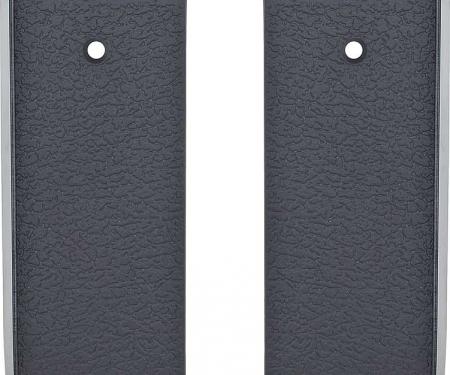 OER 1969-70 Mopar B-Body Black Pebble Grain Lower Dash Panel Trim MB1689