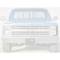 OER 1983-88 Chevrolet, GMC Truck, Grill Side Molding, LH C2460