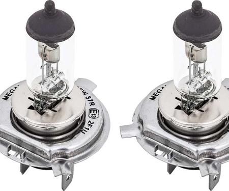 OER H4 Halogen 60-55 Watt Replacement Headlamp Bulbs - Pair 542212