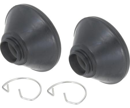 OER 1960-1976 Dodge, Plymouth, Torsion Bar Rubber Boots and Clip Set, A, B, E-Body Models MN1605