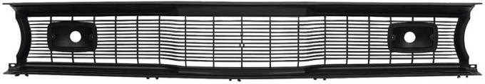 OER 1970-72 Plymouth Duster, Valiant, Scamp, Front Grill Assembly, Black Surround w/ Black Grill Bars 3574030