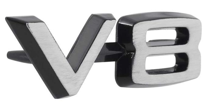 1966-70 Dodge, Plymouth, V-8 Emblem, For Front Fender