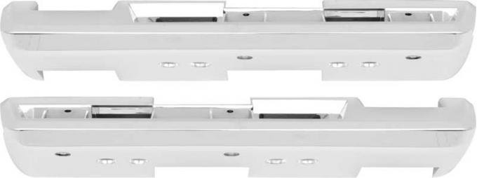 1964-65 Dodge, Plymouth, Chrome Front Arm Rest Bases, 15", Various Models