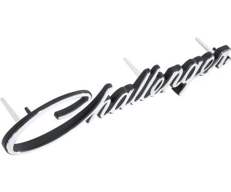 OER 1970 Dodge Challenger, Grill Emblem, Challenger Script, Each 2998546