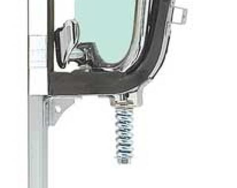 OER 1960-63 GM Truck Vent Window Assembly with Chrome Frame and Green Tinted Glass, LH CX4930T