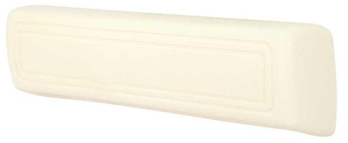 OER 1968-72, Dart, Valiant, Duster, Barracuda, Arm Rest Pad, Front or Rear, White, Each MD241