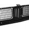 OER 1969 Dodge Charger, Center Grill Assembly, Black 2898638B