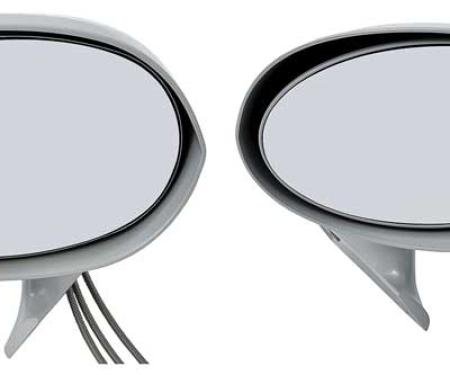 OER 1970 Mopar E-Body Primered Outer Door Bullet Mirrors *881240