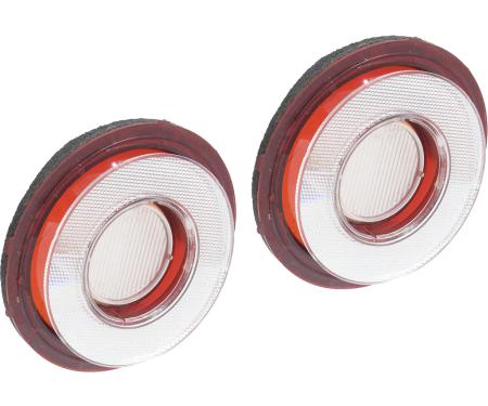 OER 1972-74 Plymouth Barracuda, Cuda, Back Up Light Lens, RH & LH,Pair 3587278