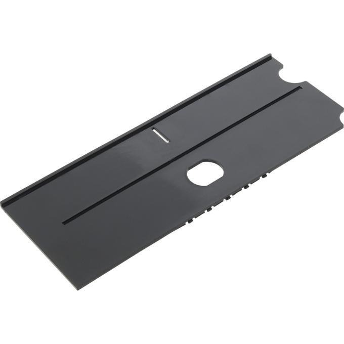 1970 Barracuda, Cuda, Challenger, Console Shift Slider Plate, Black, with Auto Trans