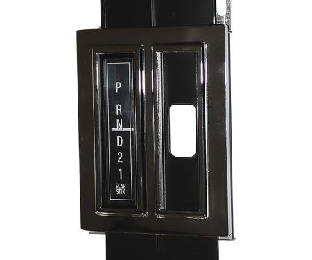 OER 1971-74 Dodge, Plymouth B, E-Body, Console Shift Indicator Assembly, Slapstik 3488535