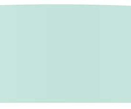 1982-93 S10, S15, Sonoma, Back Window Glass, Stationary, Light Green Tint