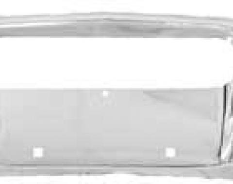 Plymouth B-Body Chrome Front Bumper, 1968-1969