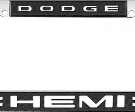 OER Dodge Hemi License Plate Frame - Black LF13221A