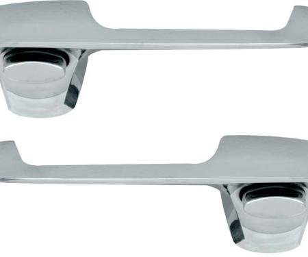 OER 1963-66 Dart, Valiant, Barracuda, Outer Door Handle Set, with Push Buttons, RH and LH MA1097