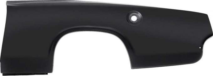 OER 1967 Plymouth Barracuda, Quarter Panel Skin, LH Drivers Side, EDP Coated MM1213