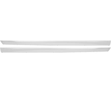 OER 1966-67 Dodge Charger, Coronet, Rocker Panel Moldings, Pair MN1438