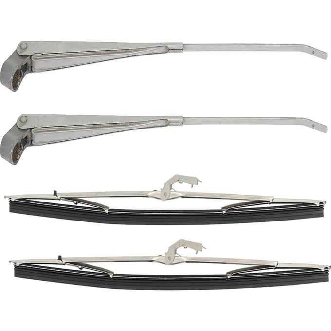 OER 1967-70 Dodge, Plymouth B-Body, Windshield Wiper Arm & Blade Set, Conv., 4-Dr,Sedan, Wagon *R841