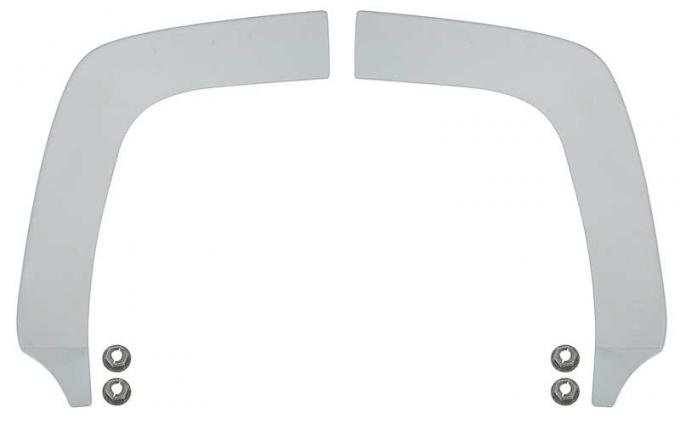 OER 1968-70 Dodge Charger, Quarter Panel End Caps, Pair MB1730