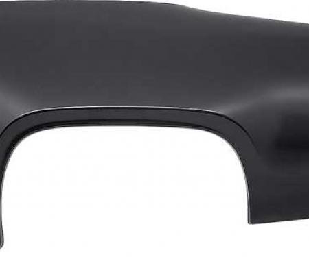 OER 1971 GTX, Road Runner, Satellite, Rear Quarter Repair Panel Skin, LH Driver Side, EDP Coated MM1201A