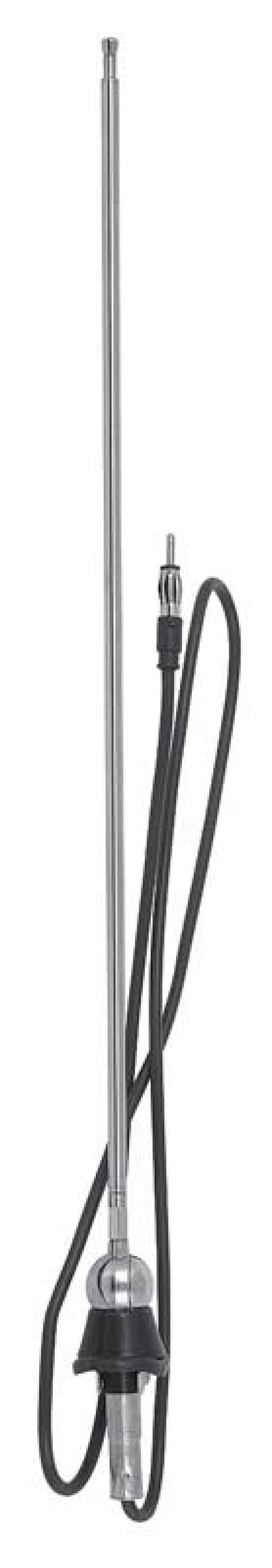 OER 1973-91 Chevy, GMC Pickup, Blazer, Jimmy, Suburban, Telescopic Antenna Mast and Cable, Manual, Universal, RH Fender Mount T70467