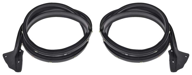 Metro Moulded LM 23 Door Seal Weatherstrip Pair For 68-70 Plymouth/Dodge 2-Door Hardtop