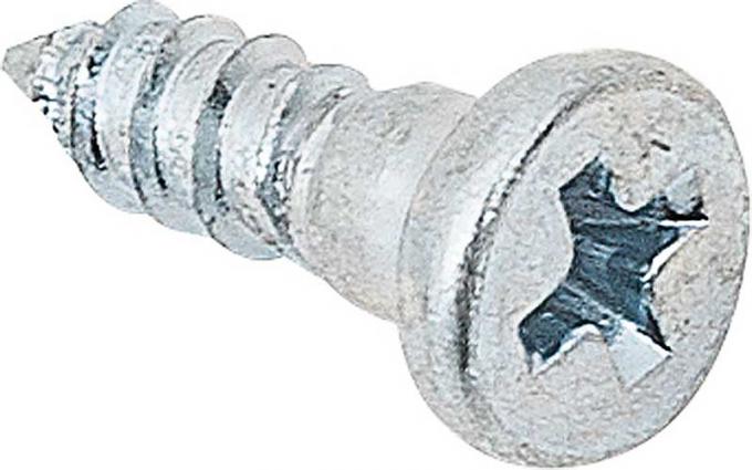OER Molding Clip Stud Screw, #4 x 3/8" with 1/8" Shoulder, Zinc Plated 4492963