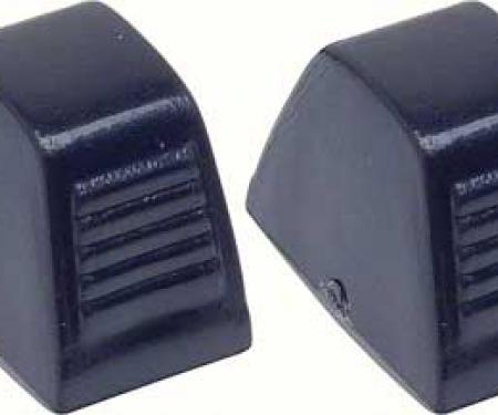 OER 1965-81 Chevy, GMC, Pontiac, Dash Heater Control Knob Set, Black, Set of 4, Various Models K409