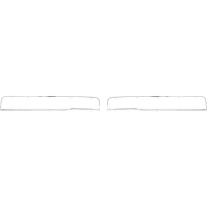OER 1969 Dodge Charger, Daytona, Tail Lamp Bezels, Pair MB2157