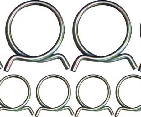 OER 1966-69 Dodge, Plymouth, Hose Clamp Set, with Big Block or Hemi MD2218