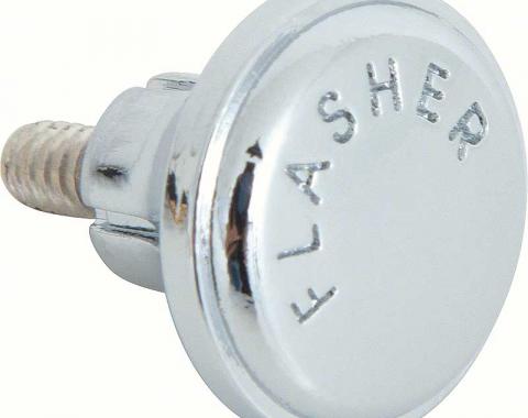 OER 1967-70 Chrome Hazard Switch Knob 398165