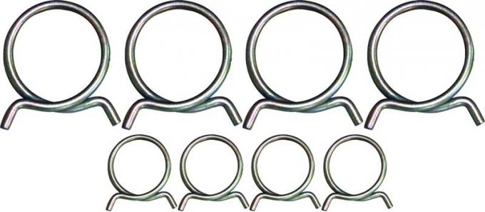 OER 1966-69 Dodge, Plymouth, Hose Clamp Set, with Big Block or Hemi MD2218