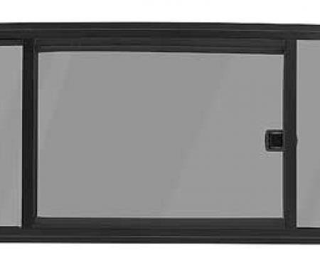 OER 1973-91 Chevy, GMC Pickup Truck, Rear Sliding Glass Window, Three Panel Design, Dark Limo Privacy Tint DY90007Y