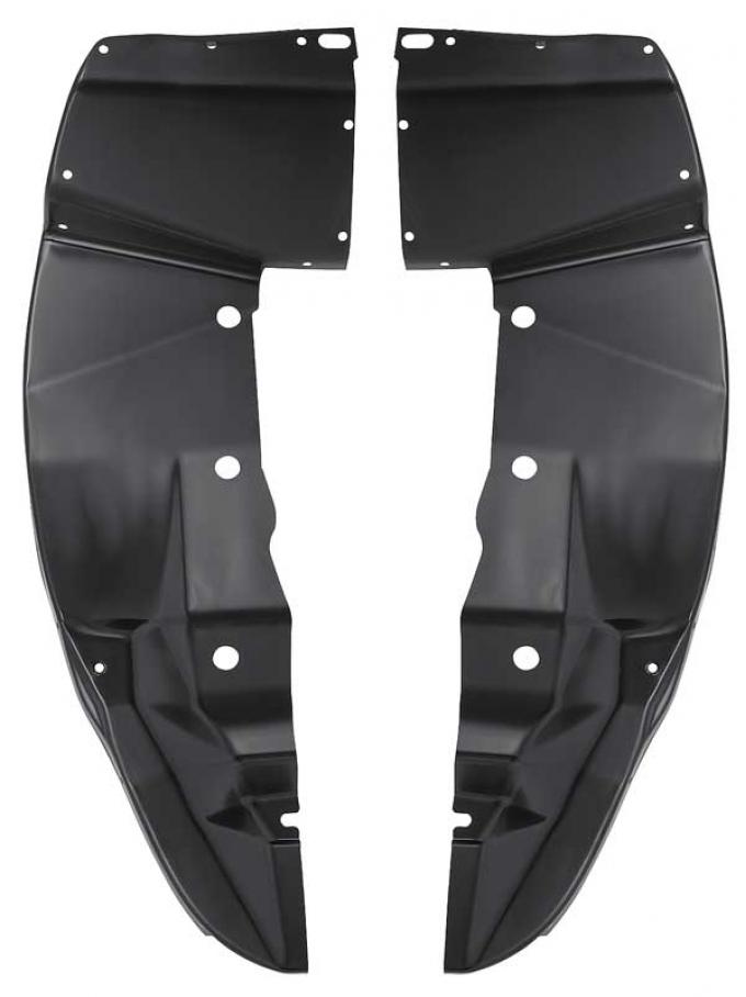 OER 1968-70 Dodge Charger, Coronet, Front Fender Rear Splash Shields, Pair MM1044A
