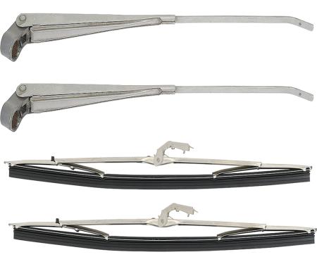 OER 1967-70 Dodge, Plymouth B-Body, Windshield Wiper Arm & Blade Set, Conv., 4-Dr,Sedan, Wagon *R841