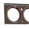 OER 1970-71 Barracuda, Cuda, Challanger, Woodgrain Rallye Gauge Bezel Set, 3-Switch, Hardtop ME1483