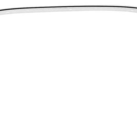 OER 1973-91 Chevrolet, GMC Pickup, Blazer, Jimmy, Suburban, Rear Wheel Opening Molding, with Black Stripe, RH Passenger Side C2404