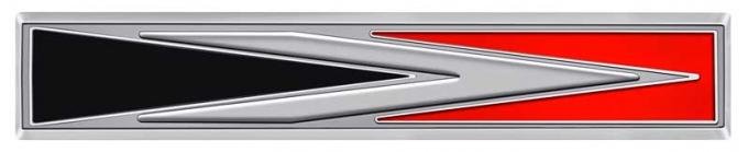 OER 1966-68 Charger Quarter Panel "Arrow" Emblem - Arrow - 2 Mounting Pins 2605094