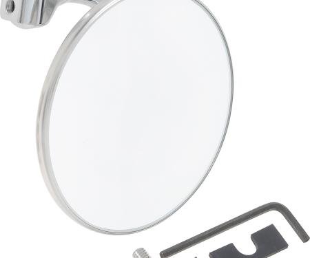 OER 1947-79 Chevy, GMC Car & Truck, Chrome Drop Mount Peep Mirror, 4", LH or RH, Each, Various Models, T70623