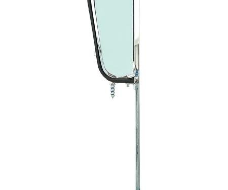 1955-1959 Chevrolet, GMC Truck, Vent Window Assembly, with Chrome Frame, Tinted Glass, RH