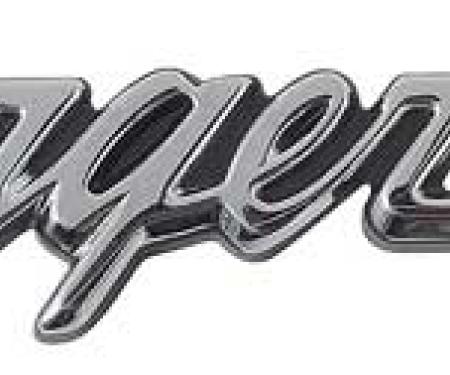 OER 1969-70 Dodge Charger, Rear Panel Emblem, Charger Script With Arrow 2902306
