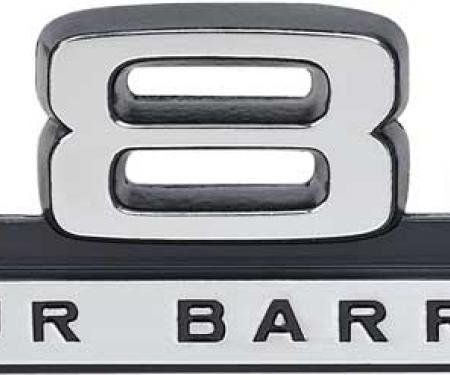 OER 1967-70 Mopar 383 Four Barrel Fender Emblem 2579804