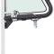 1951-1955 Chevrolet, GMC Truck, Vent Window Assembly, with Chrome Division Bar, Clear Glass, LH