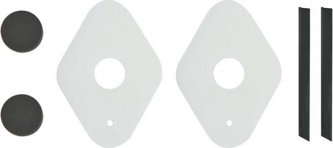 Mopar A-Body Wiper Pivot Gaskets, 1967-1976