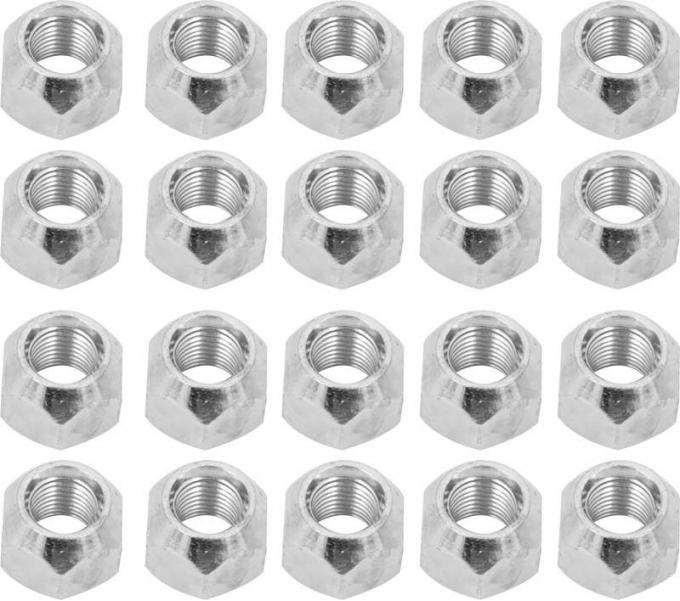 Lug Nuts 1/2"-20 RH/LH Thread 20 Pieces