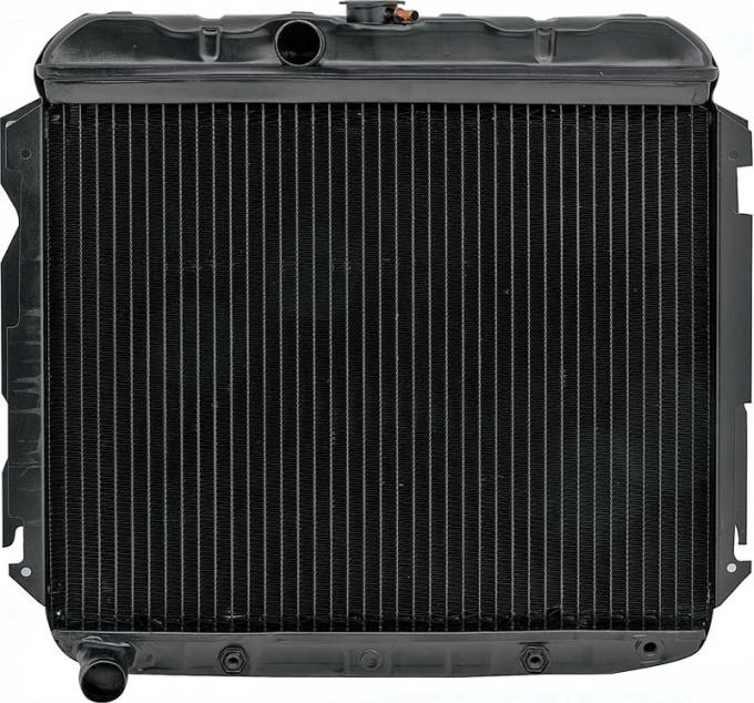 OER 1966-69 Mopar B-Body V8 318Ci / 340Ci With Automatic Trans 3 Row 22" Wide Replacement Radiator MB2367A